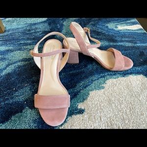 Cole Haan Suede heel sandals US6